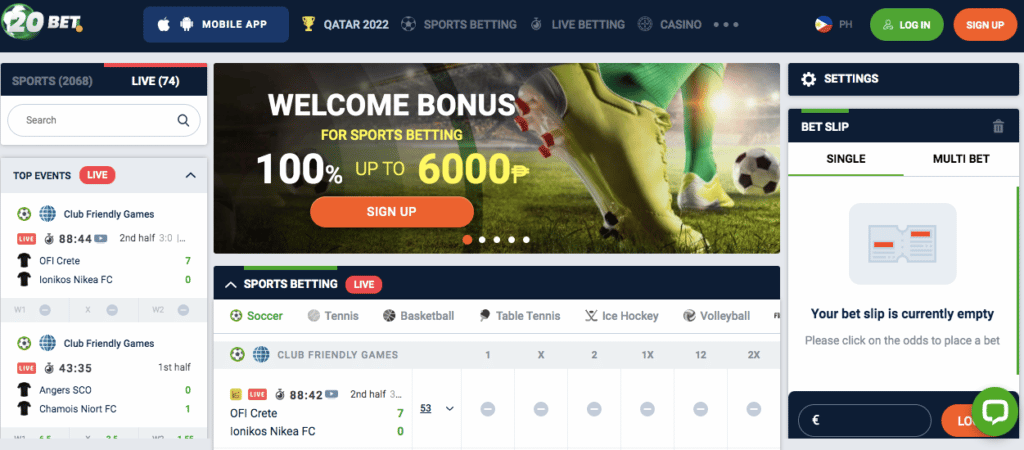 Aposta de futebol bet